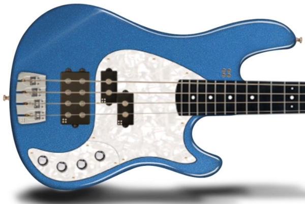 Sandberg California II VT4 & VM4 Pickguard, Whitepearl